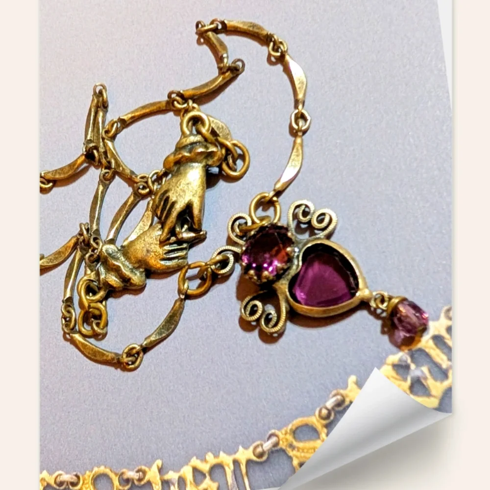 VTG Mary Demarco La Contessa ๐ Austrian Crystal Necklace - Picture 7 of 8